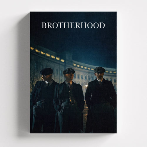 Πίνακας σε καμβά BrotherHood - Peaky Blinders, χωρίς κορνίζα, μπροστινή όψη.