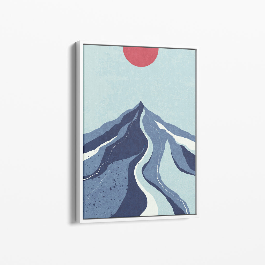 Blue Mountain Red Sun