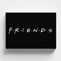 Πίνακας σε καμβά Friends Logo, χωρίς κορνίζα, μπροστινή όψη.