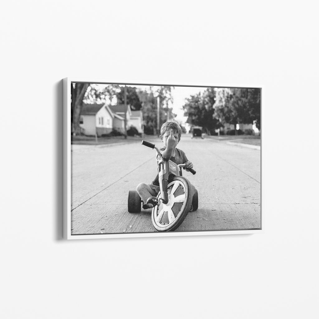 Rebel Kid – Attitude Canvas