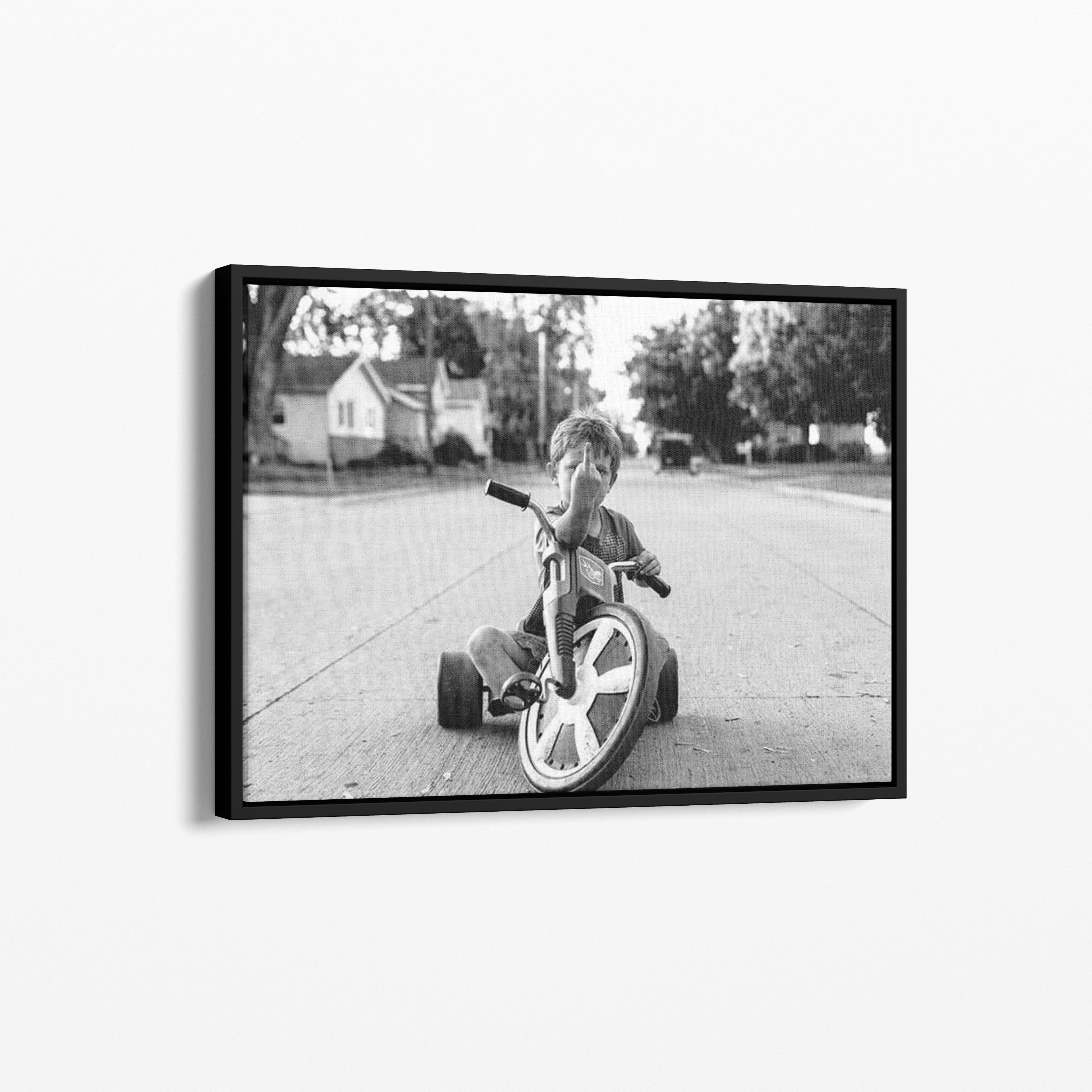 Rebel Kid – Attitude Canvas