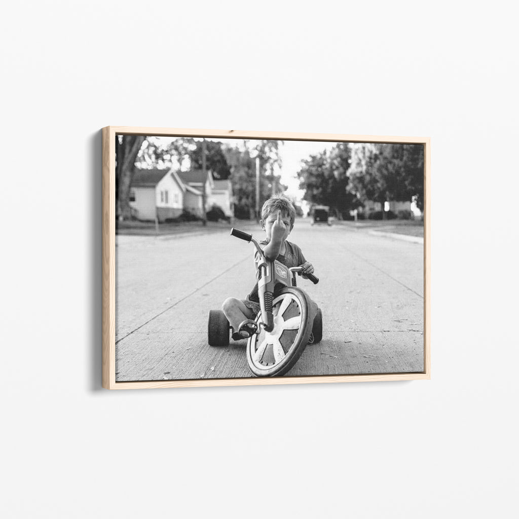 Rebel Kid – Attitude Canvas