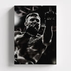 Πίνακας σε καμβά No Mercy – UFC Attitude, χωρίς κορνίζα, μπροστινή όψη.
