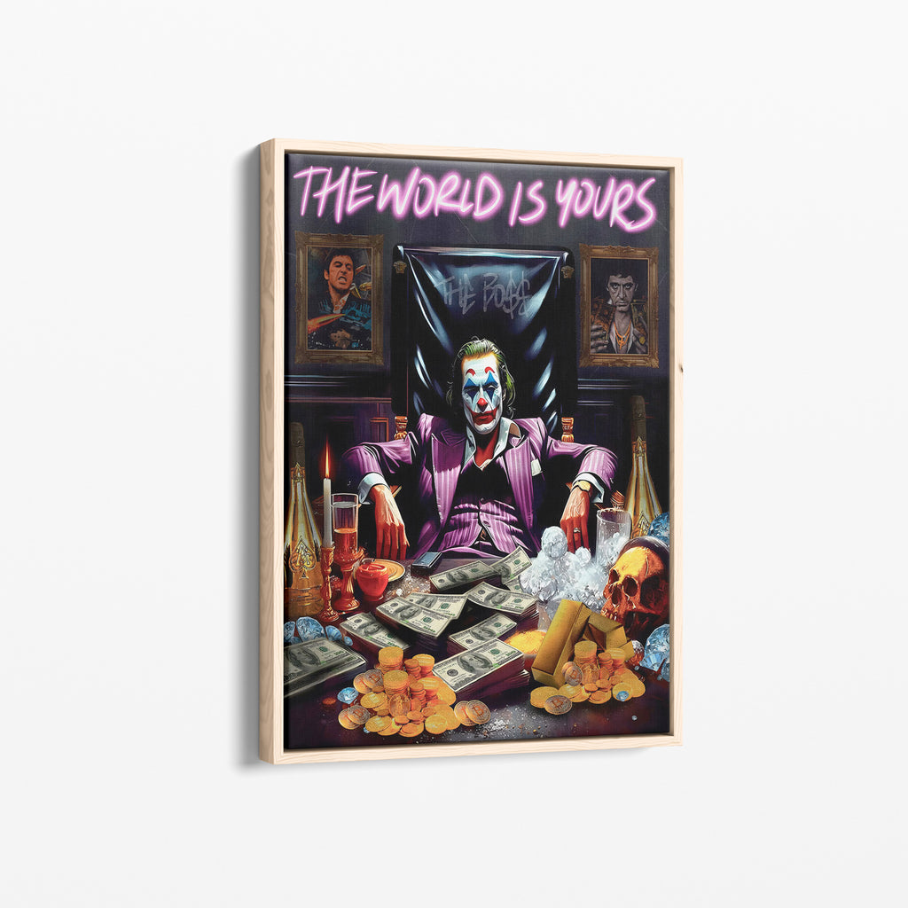 The World Is Yours – Joker Edition Canva