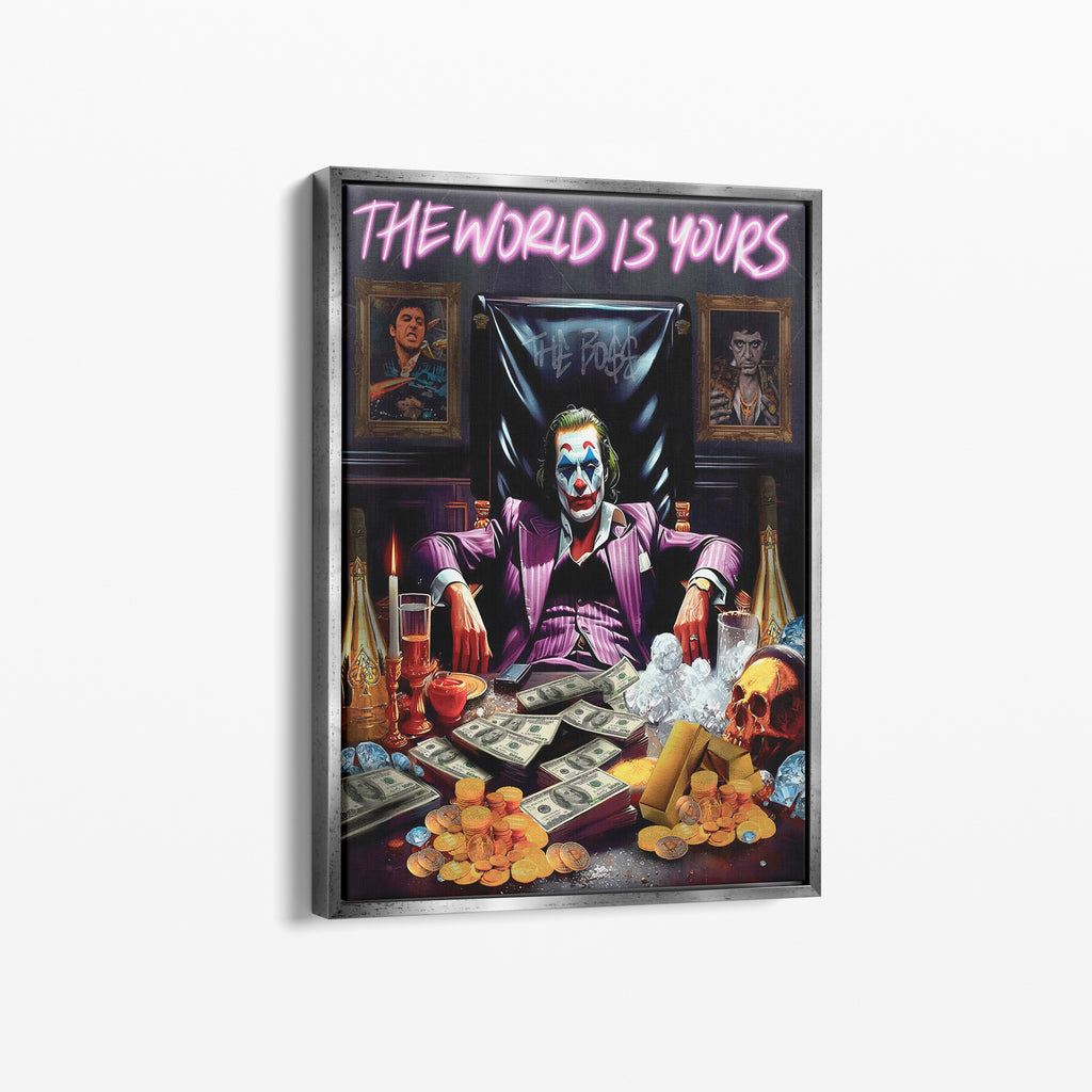 The World Is Yours – Joker Edition Canva