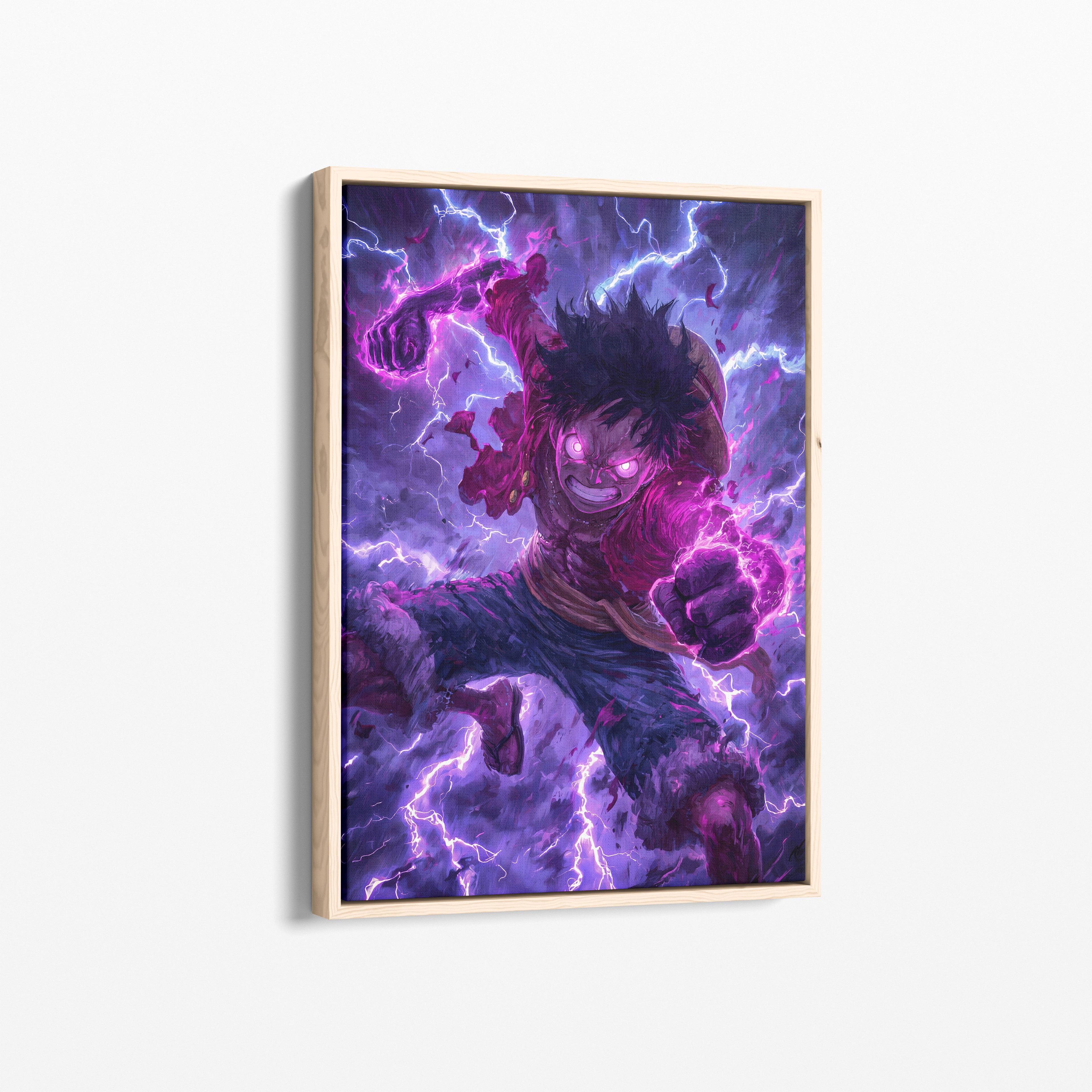 Luffy Purple Lightning