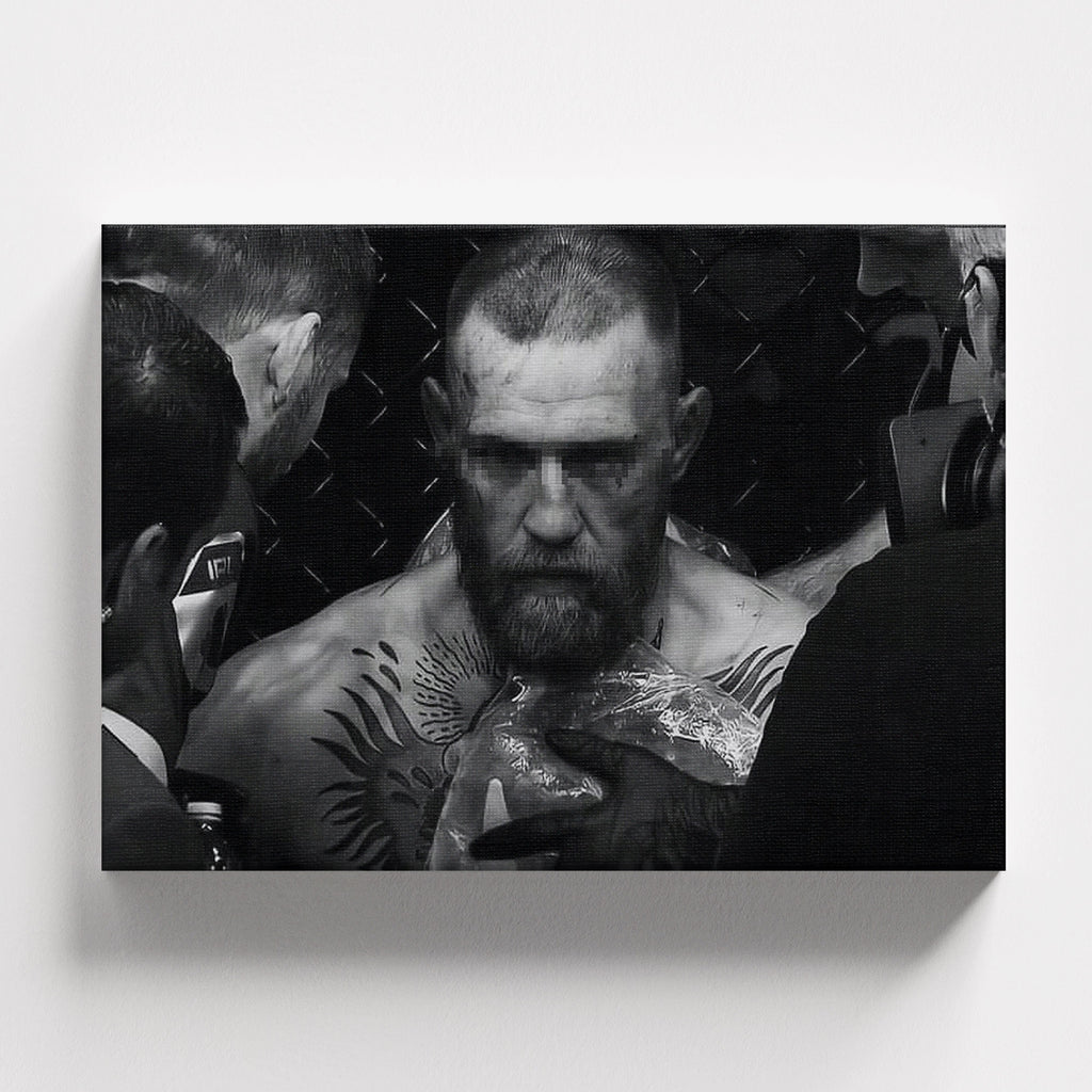 Πίνακας σε καμβά Warrior’s Focus, χωρίς κορνίζα, μπροστινή όψη.