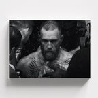 Πίνακας σε καμβά Warrior’s Focus, χωρίς κορνίζα, μπροστινή όψη.