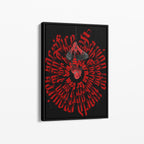 Spider-Man Red Typography