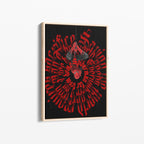 Spider-Man Red Typography