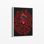 Spider-Man Red Typography