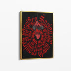Spider-Man Red Typography