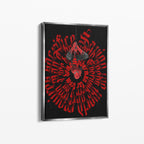 Spider-Man Red Typography