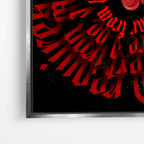 Spider-Man Red Typography