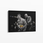 Victory Earned – Dustin Poirier Champion Canvas