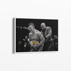 Victory Earned – Dustin Poirier Champion Canvas