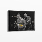 Victory Earned – Dustin Poirier Champion Canvas