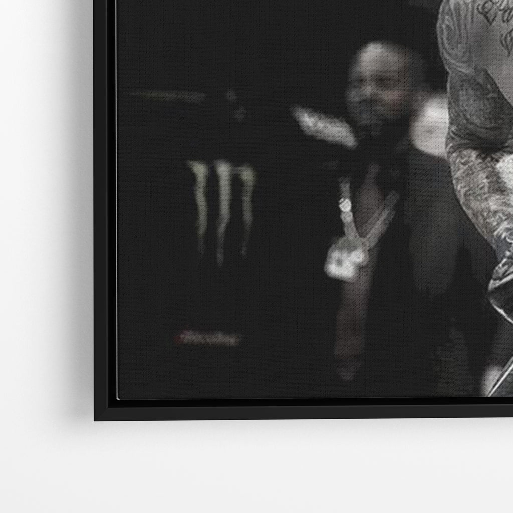 Victory Earned – Dustin Poirier Champion Canvas