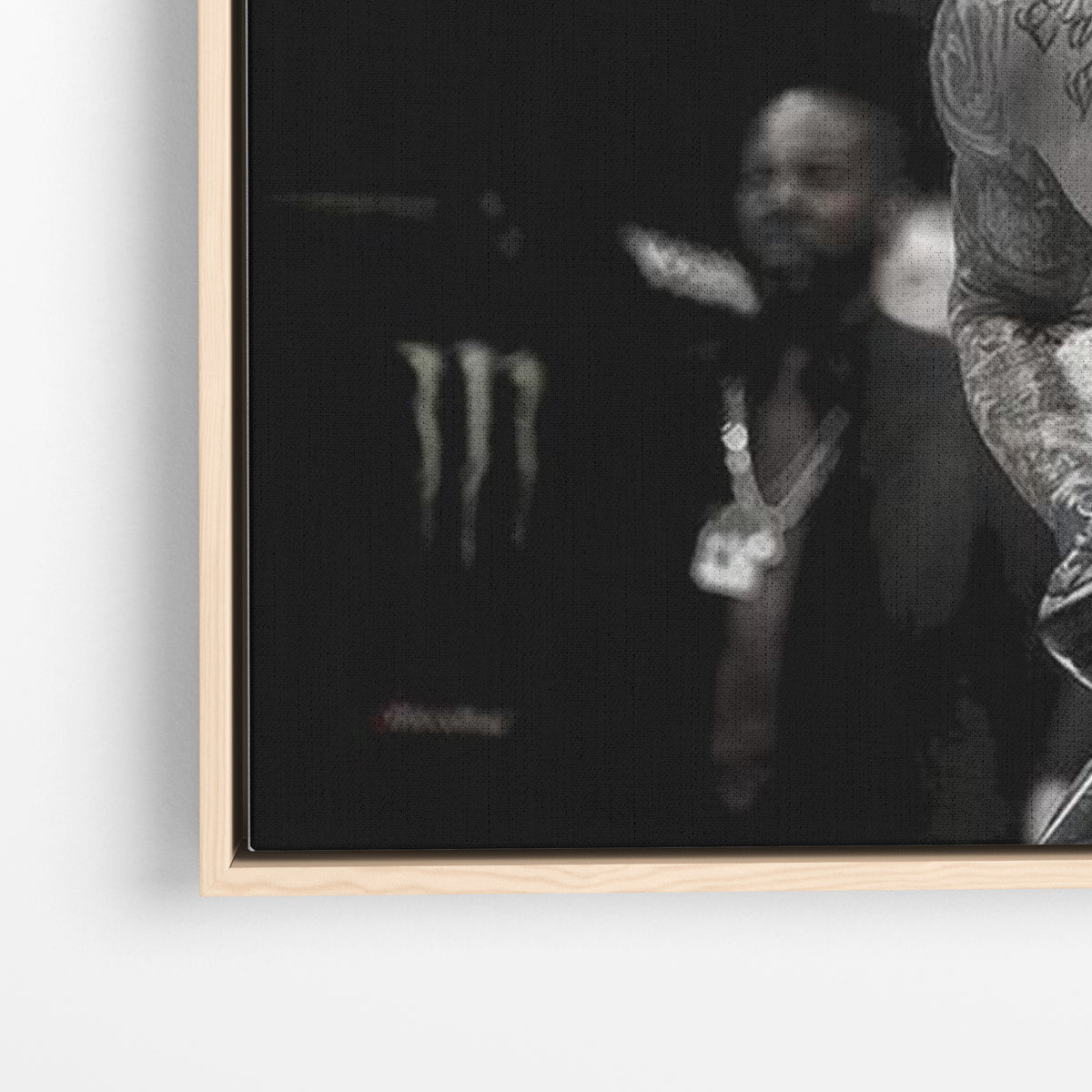 Victory Earned – Dustin Poirier Champion Canvas