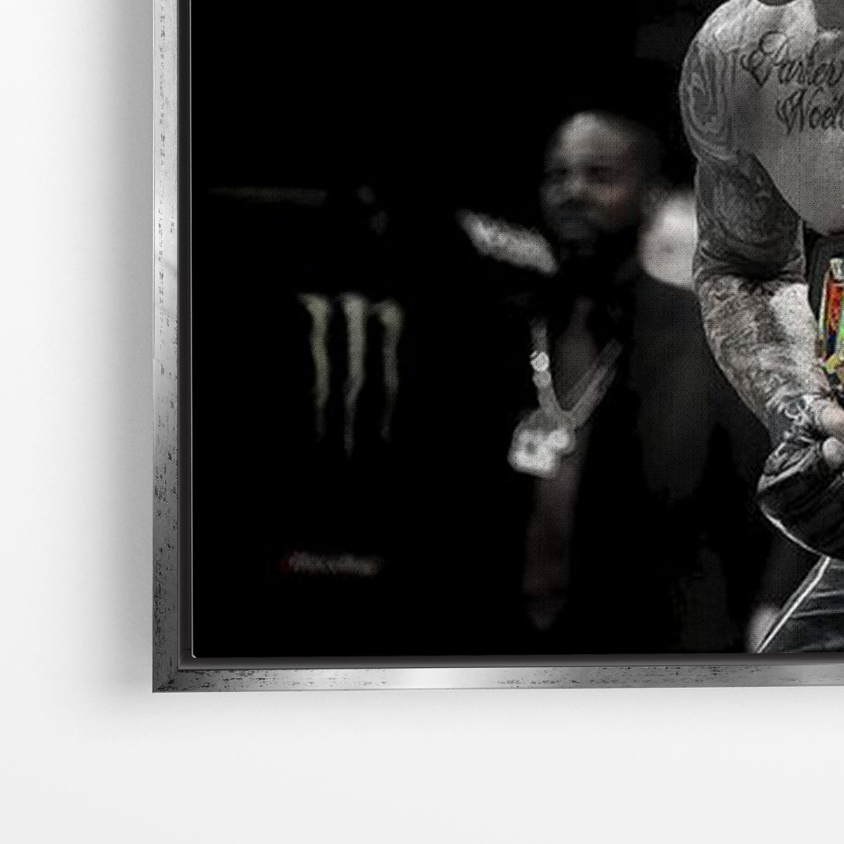 Victory Earned – Dustin Poirier Champion Canvas