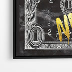 Money Never Sleeps Canvas
