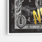 Money Never Sleeps Canvas