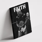 Καμβάς Faith - Ufc σε δεύτερη γωνία λήψης, χωρίς κορνίζα.