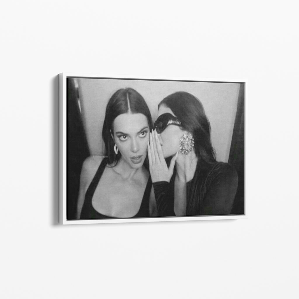 Kylie and Kendall – Whispered Secrets Canvas