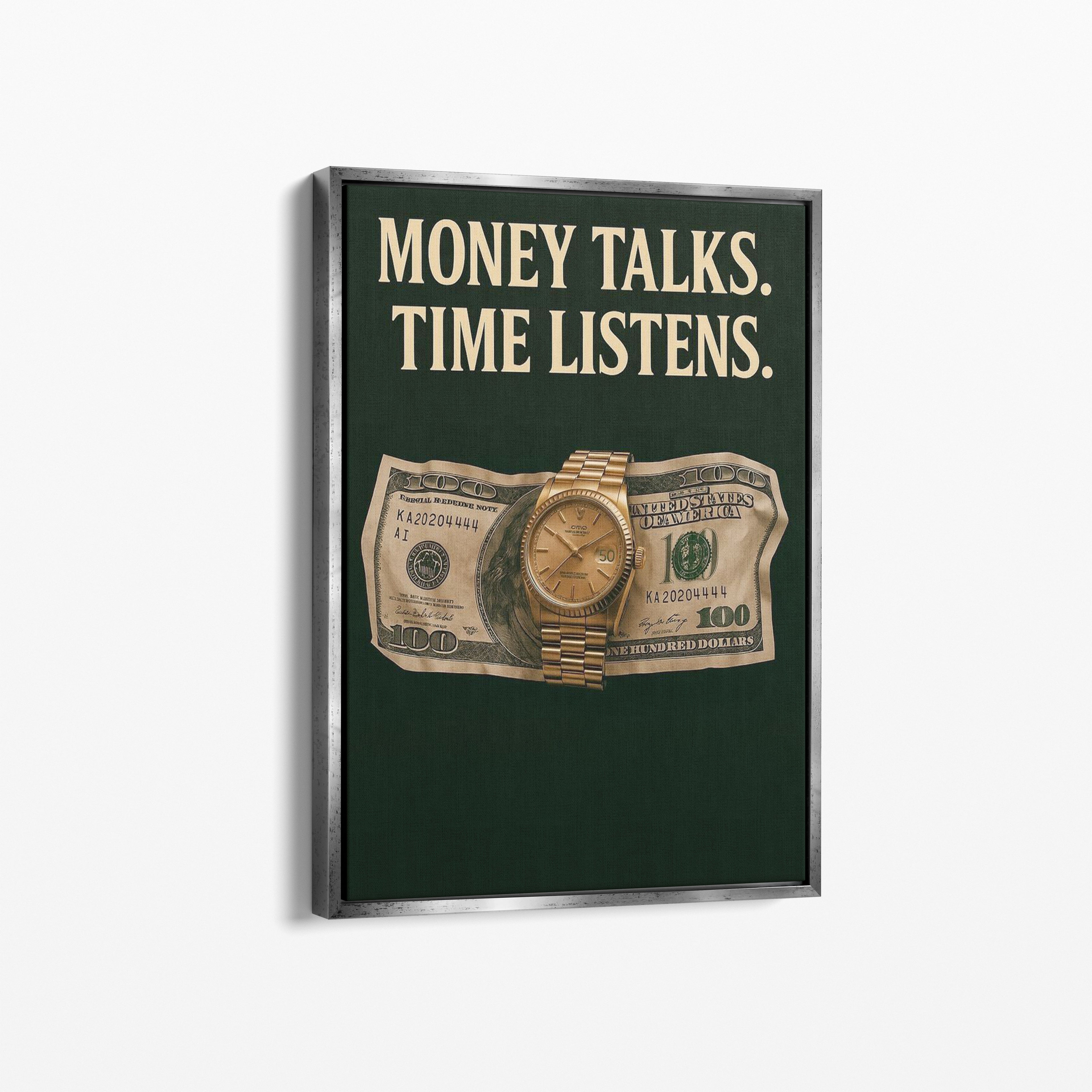 Money Talks – Time Listens