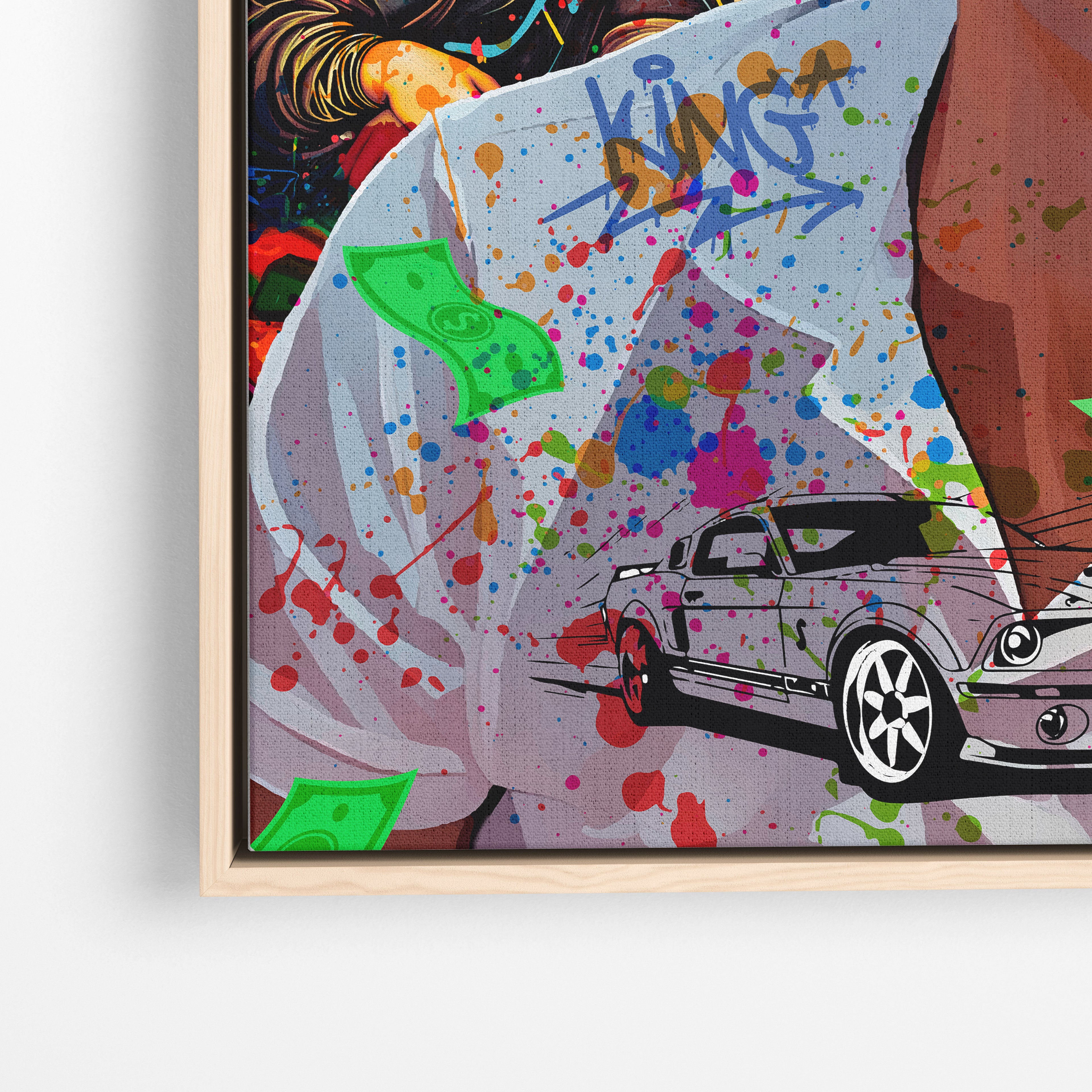 Wolf of Wall Street – Graffiti