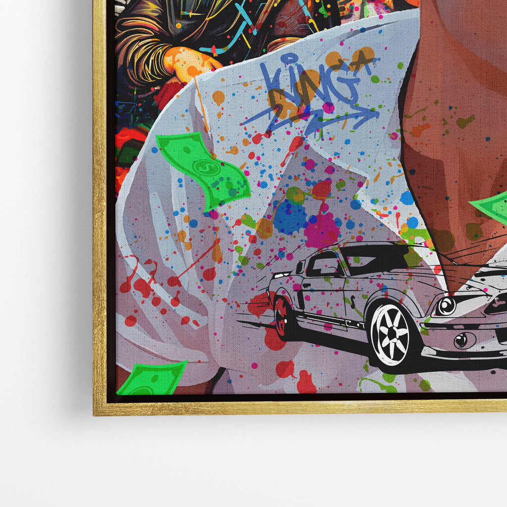 Wolf of Wall Street – Graffiti