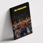 Καμβάς Mike Tyson – Be Fearless σε δεύτερη γωνία λήψης, χωρίς κορνίζα.