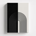 Πίνακας σε καμβά Arch Duality, χωρίς κορνίζα, μπροστινή όψη.