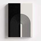 Πίνακας σε καμβά Arch Duality, χωρίς κορνίζα, μπροστινή όψη.