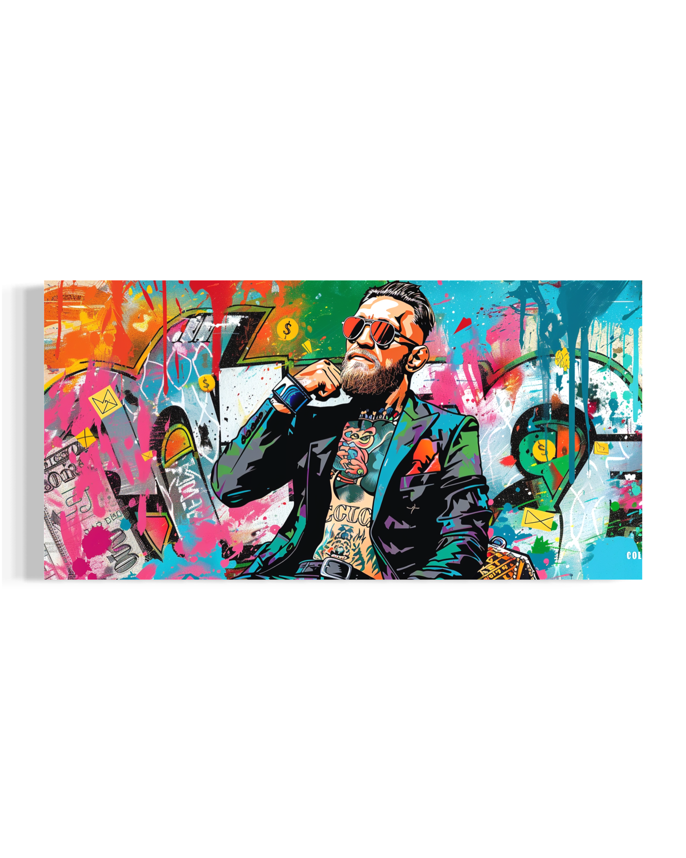 Conor McGregor – King of the Streets Canvas