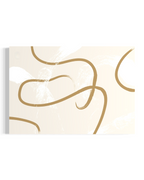 Abstract Gold Lines