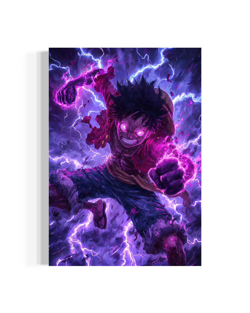 Luffy Purple Lightning