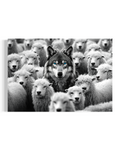 Wolf Among Sheep - Horizontal