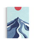 Blue Mountain Red Sun