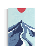 Blue Mountain Red Sun
