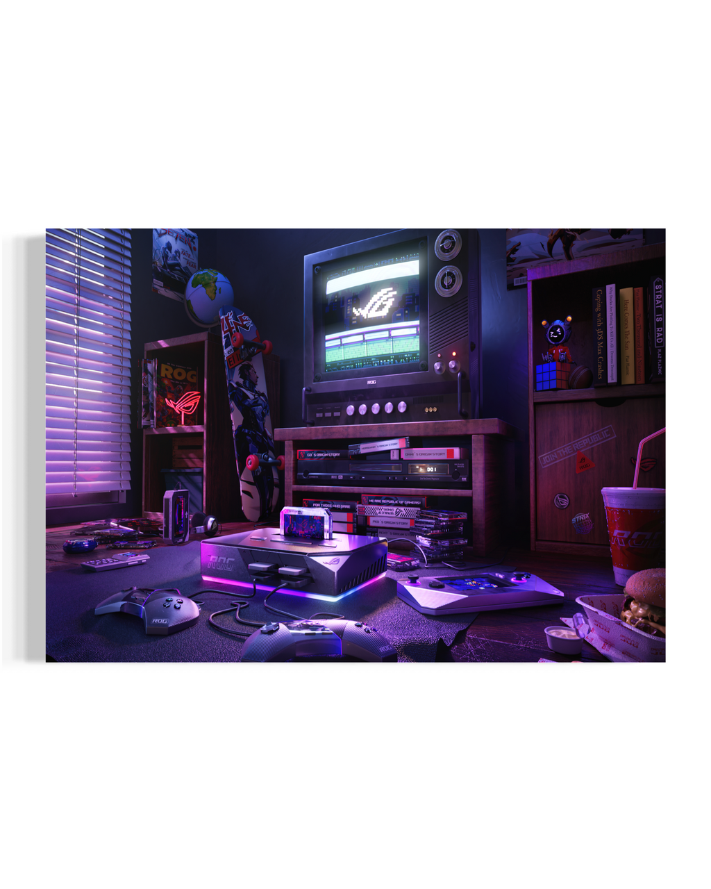 Retro Gaming Room