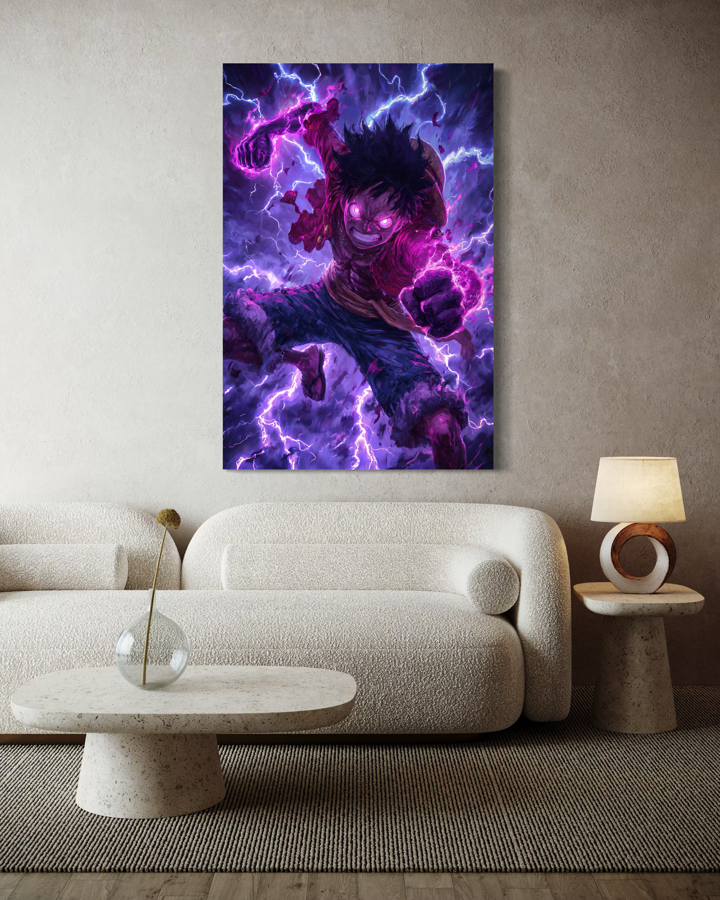 Luffy Purple Lightning
