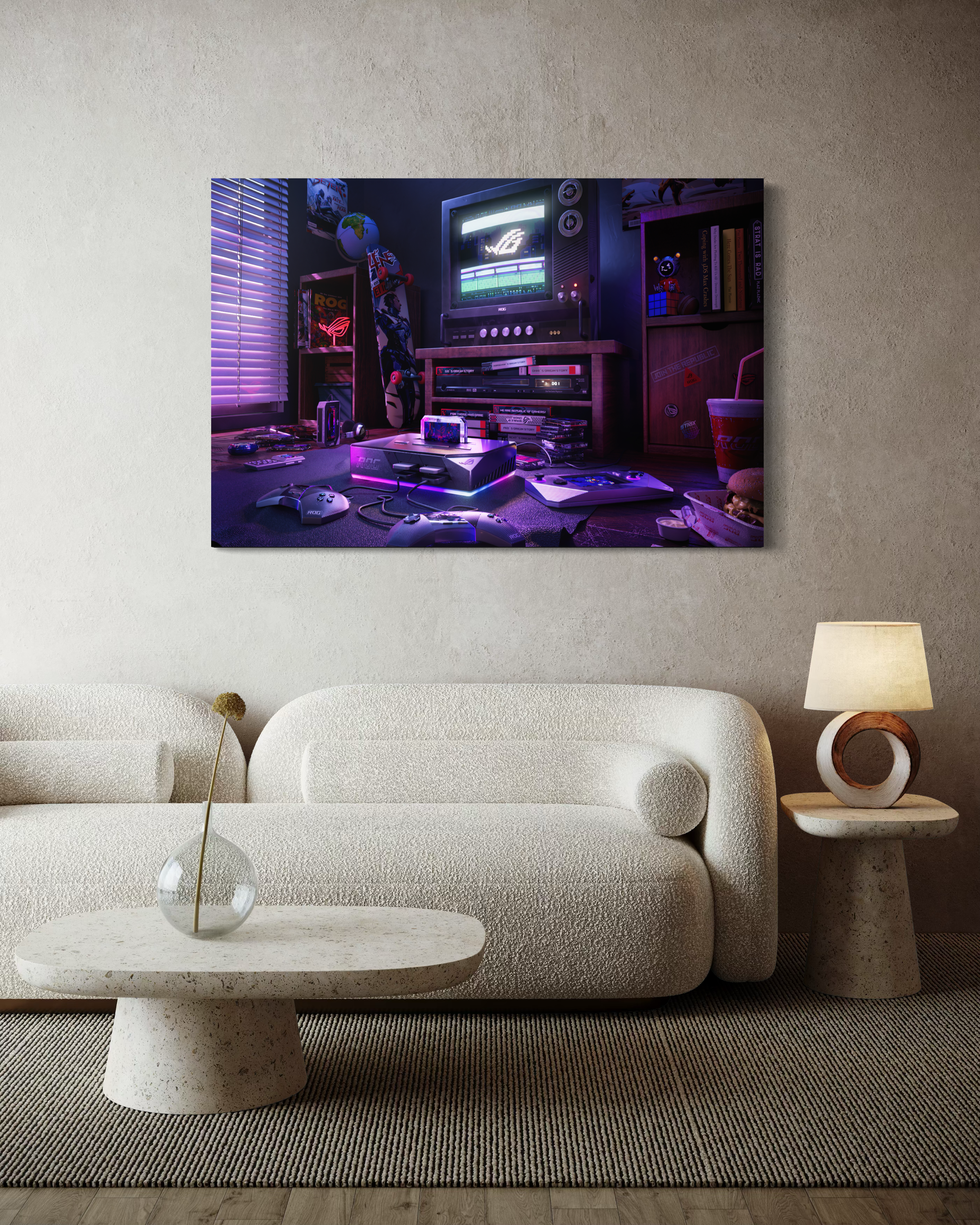 Retro Gaming Room