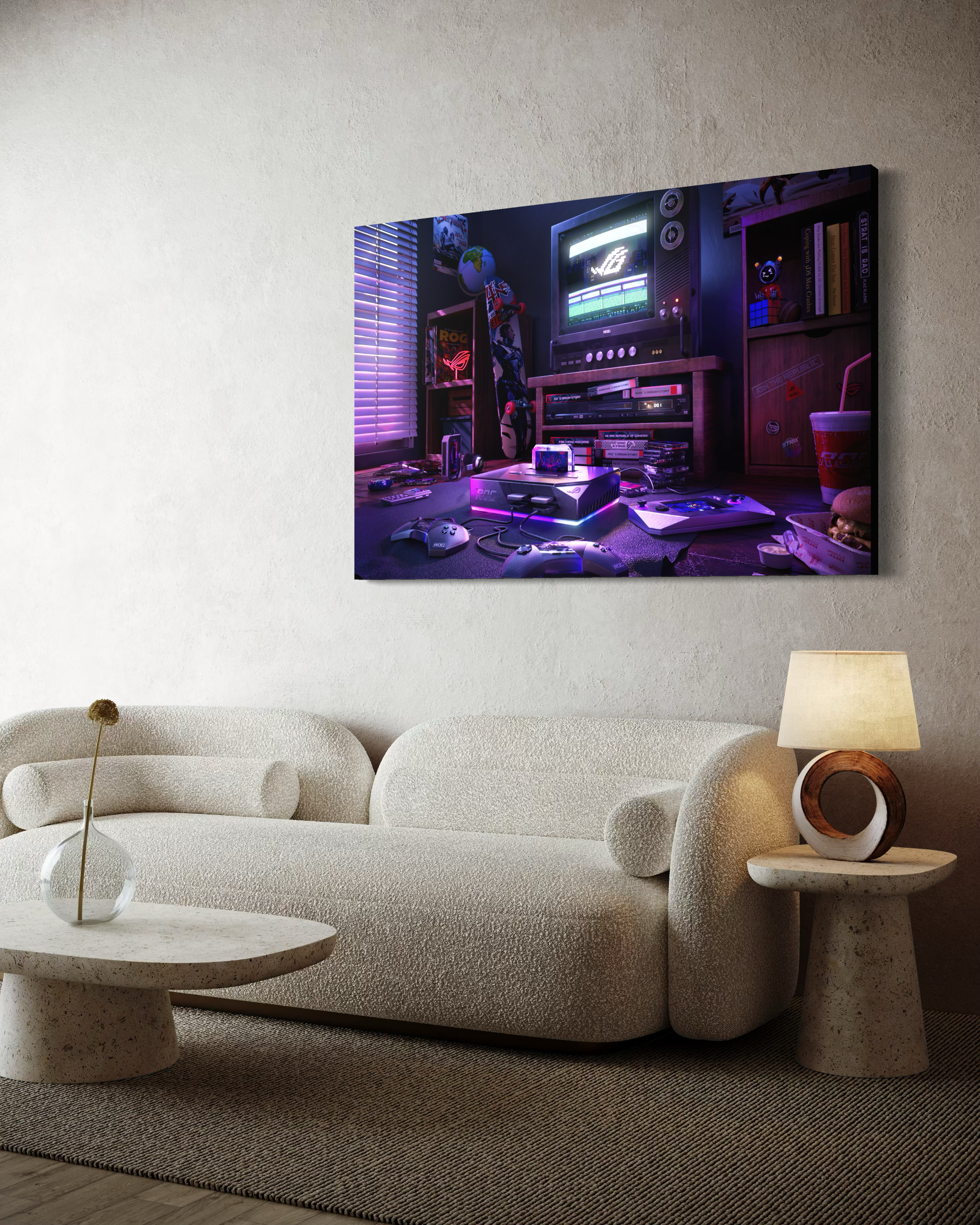 Retro Gaming Room