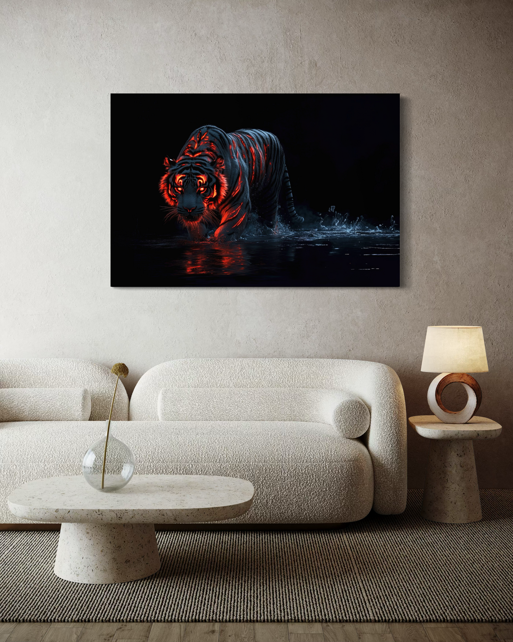 Dark Lava Tiger