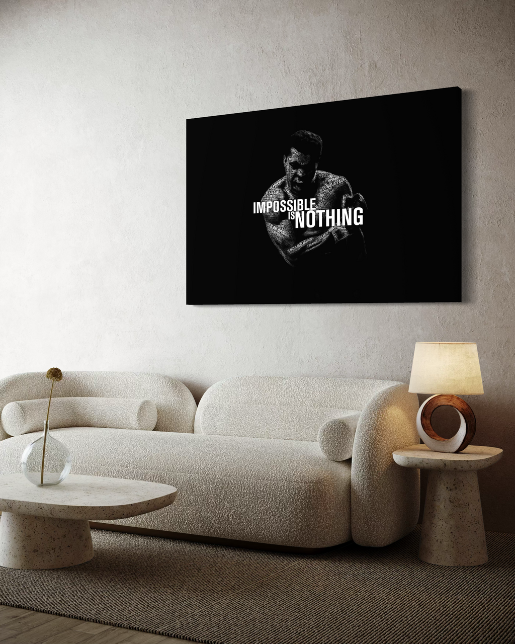 Muhammad Ali – Impossible is Nothing Canvas