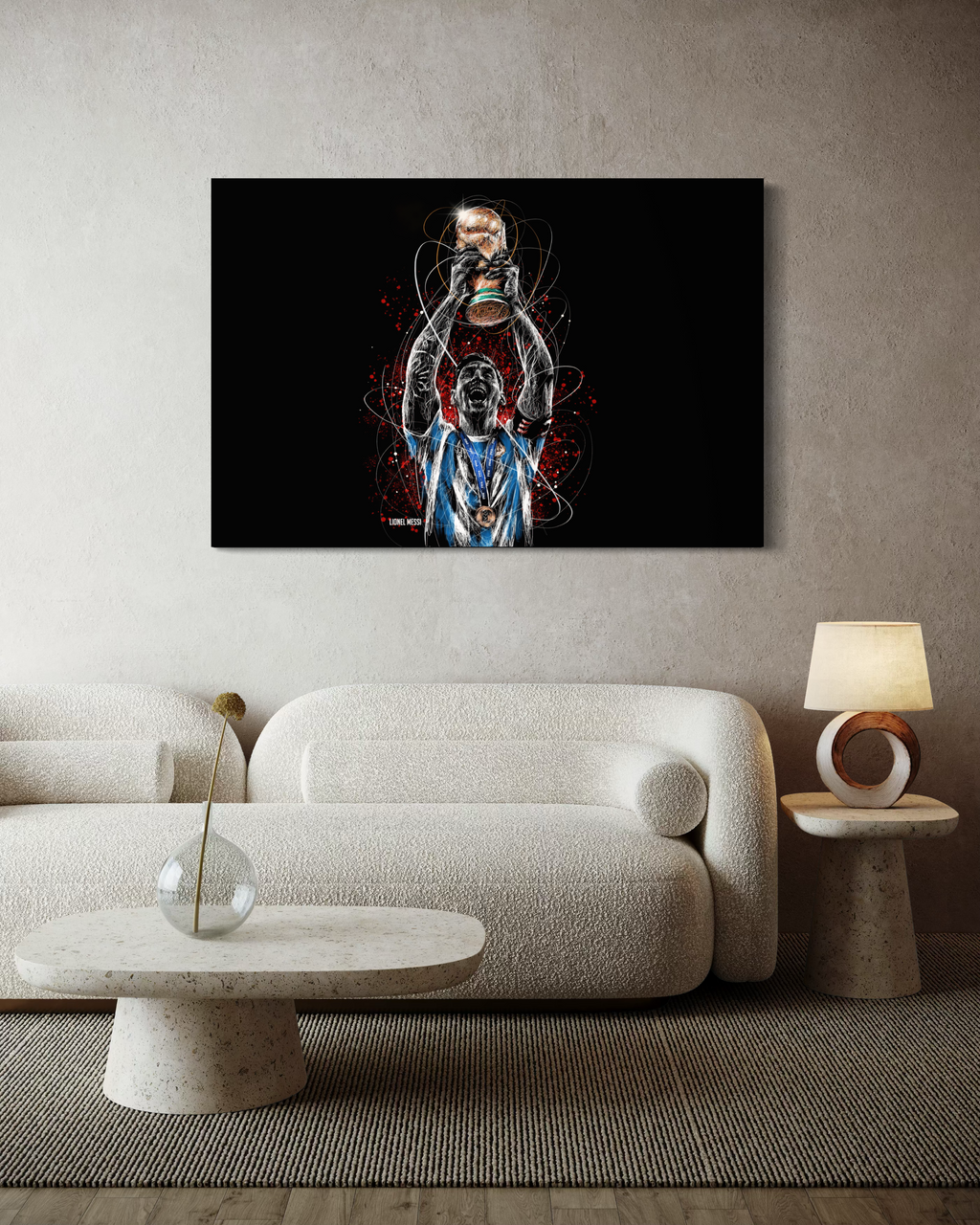 Lionel Messi – World Cup Canvas