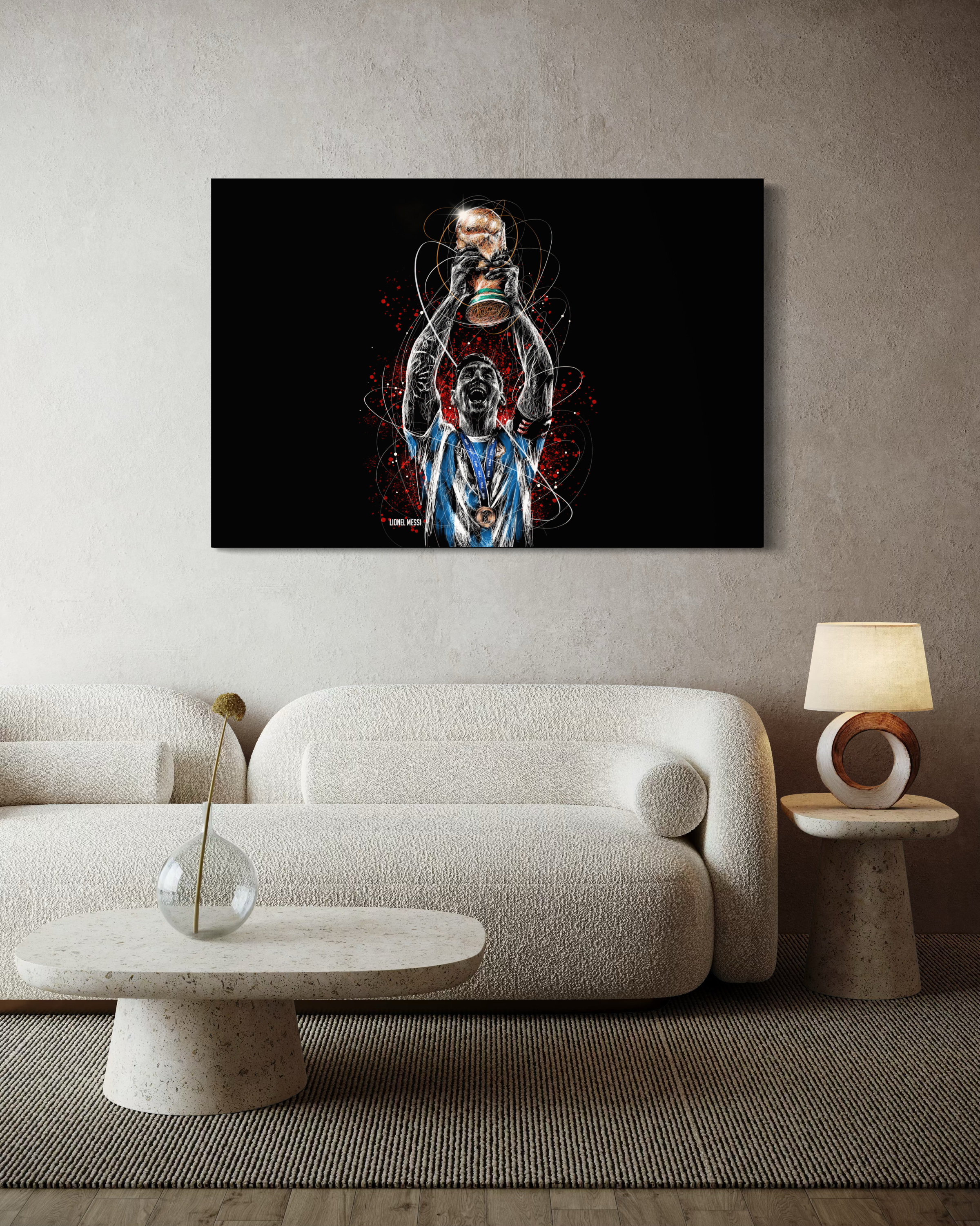 Lionel Messi – World Cup Canvas