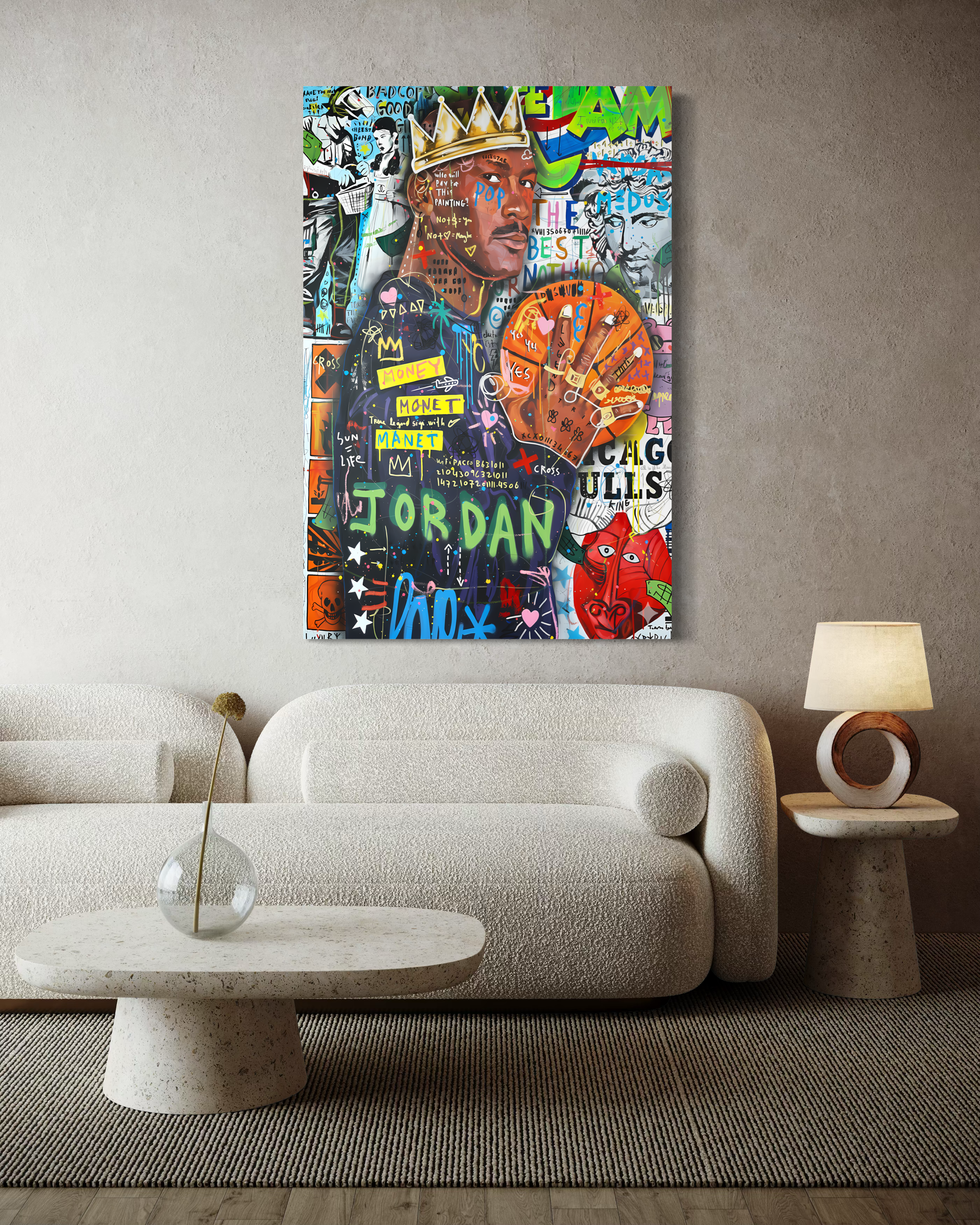 Michael Jordan – King Graffiti