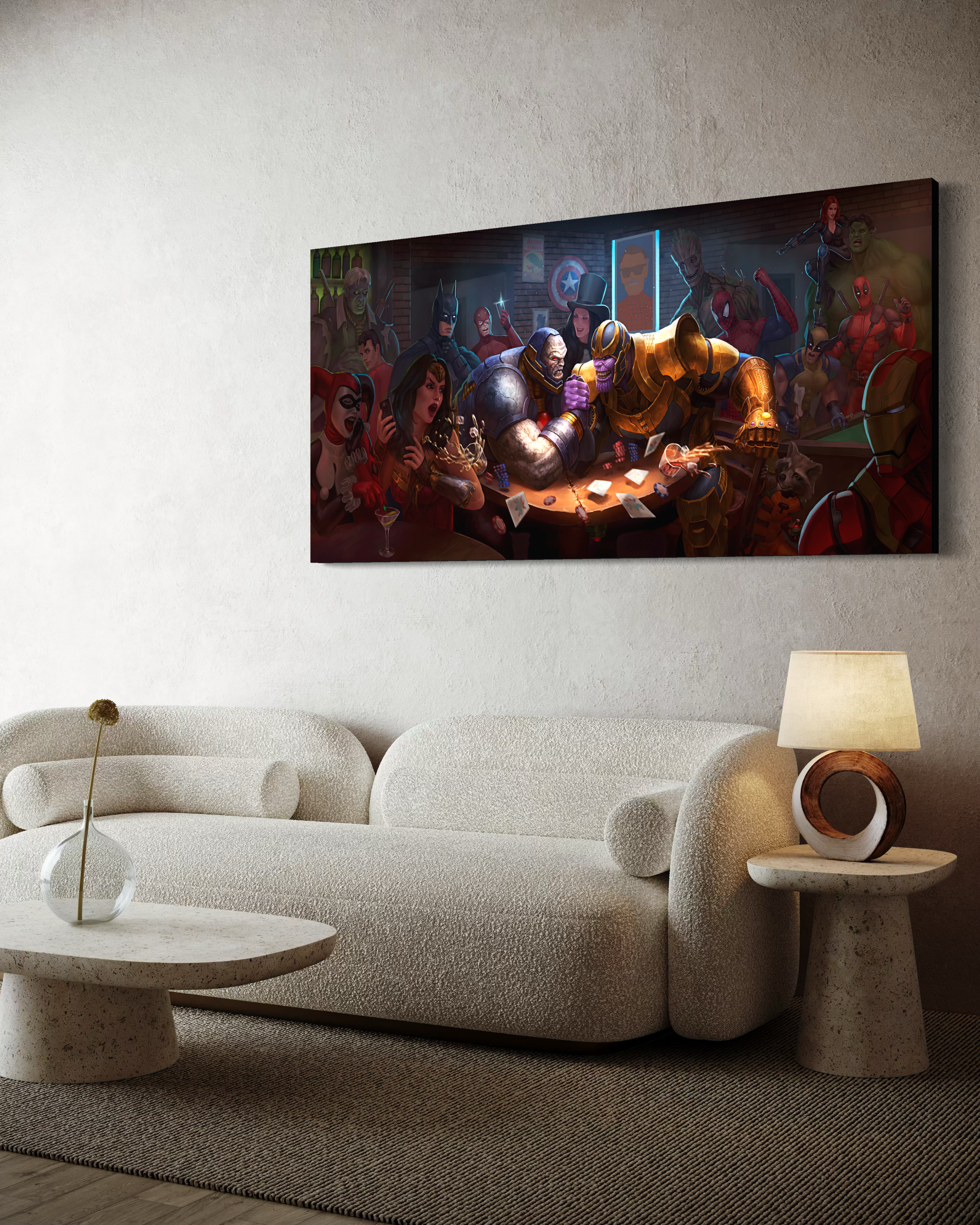 Superheroes Poker Night